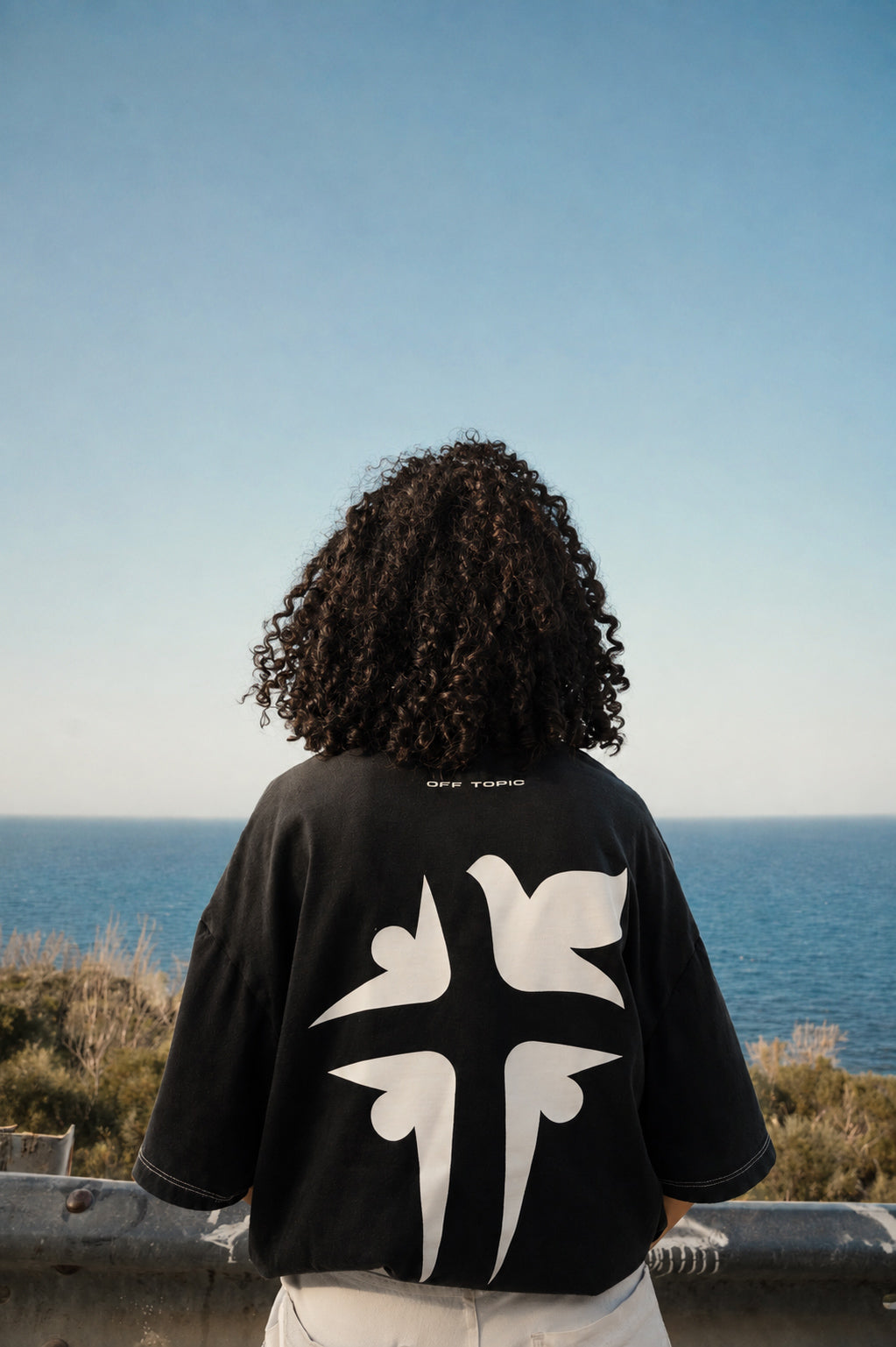 HOPE MAKERS Oversized T-Shirt – Black