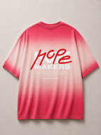 HOPE MAKERS Oversized T-Shirt – Pink