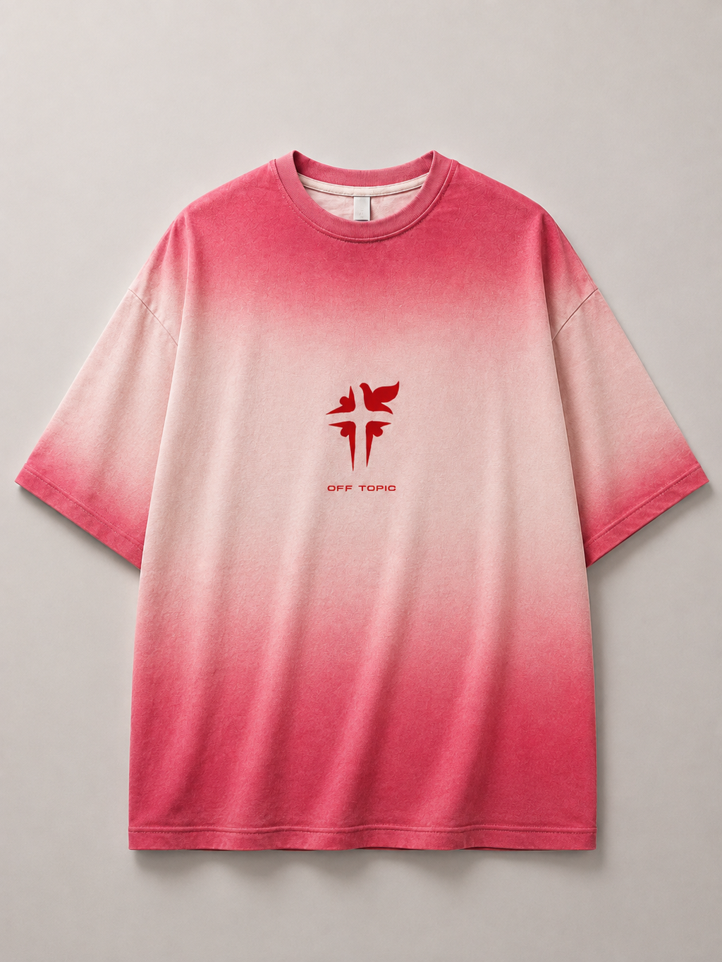 HOPE MAKERS Oversized T-Shirt – Pink